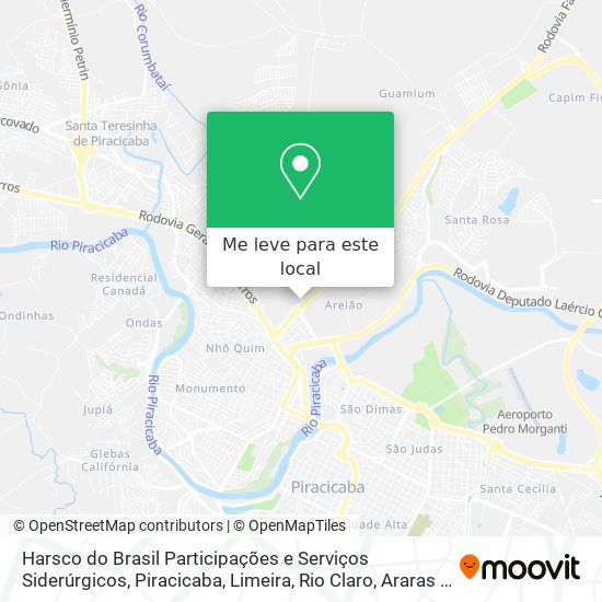 Harsco do Brasil Participações e Serviços Siderúrgicos mapa