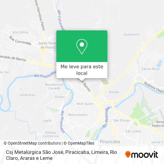 Csj Metalúrgica São José mapa