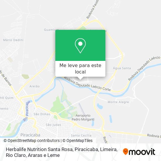 Herbalife Nutrition Santa Rosa mapa