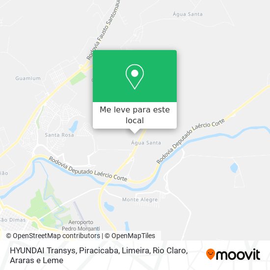 HYUNDAI Transys mapa
