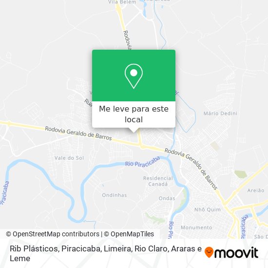 Rib Plásticos mapa