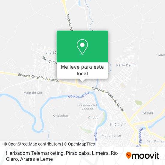 Herbacom Telemarketing mapa
