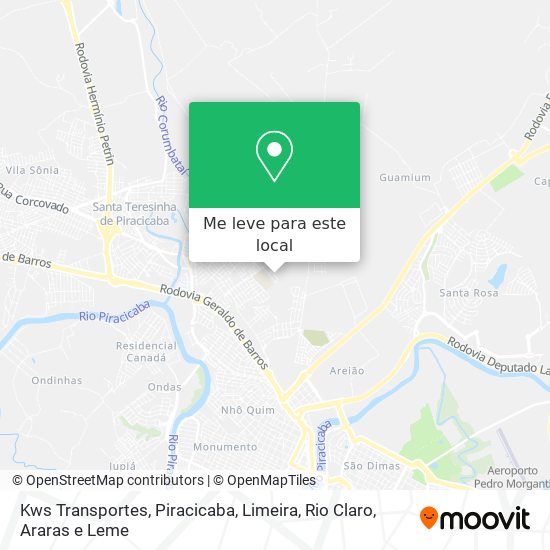Kws Transportes mapa