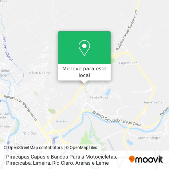 Piracapas Capas e Bancos Para a Motocicletas mapa