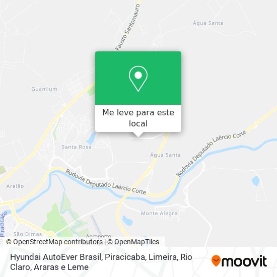Hyundai AutoEver Brasil mapa
