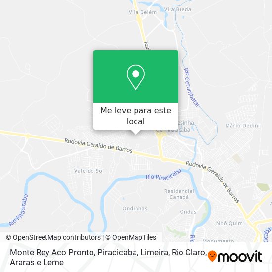 Monte Rey Aco Pronto mapa