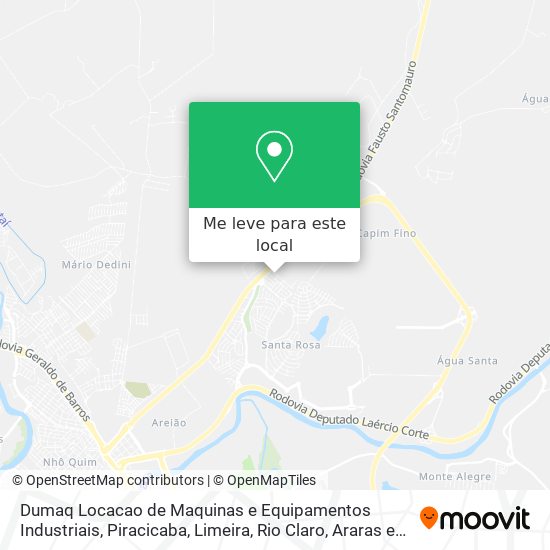 Dumaq Locacao de Maquinas e Equipamentos Industriais mapa