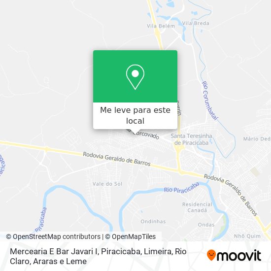 Mercearia E Bar Javari I mapa