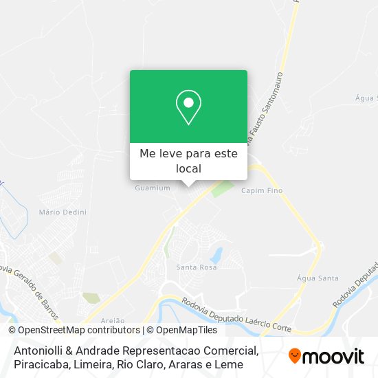 Antoniolli & Andrade Representacao Comercial mapa