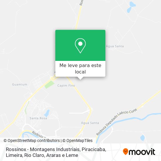 Rossinox - Montagens Industriais mapa
