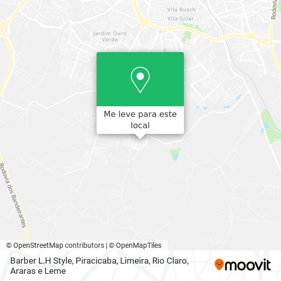 Barber L.H Style mapa