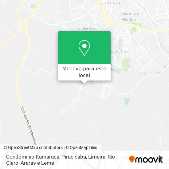 Condomínio Itamaracá mapa