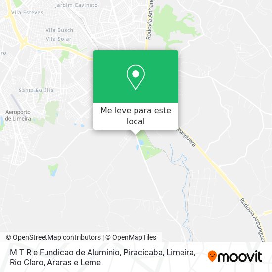 M T R e Fundicao de Aluminio mapa
