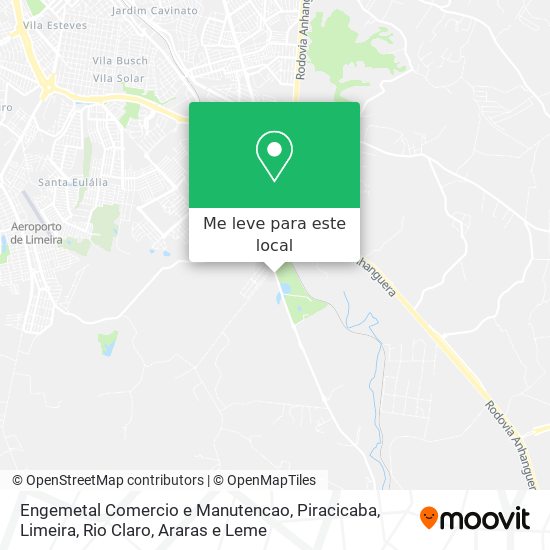 Engemetal Comercio e Manutencao mapa