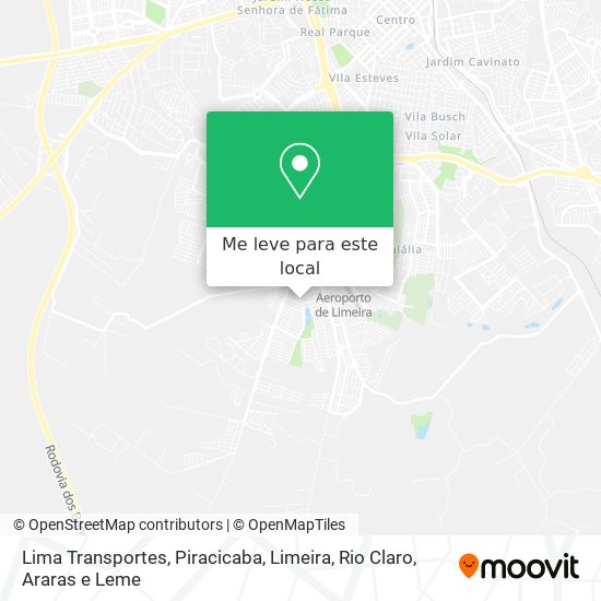 Lima Transportes mapa