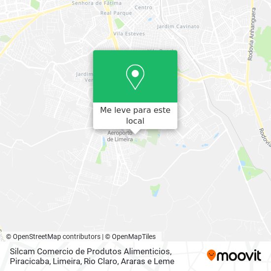 Silcam Comercio de Produtos Alimenticios mapa