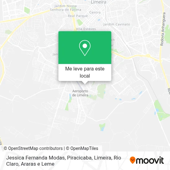 Jessica Fernanda Modas mapa