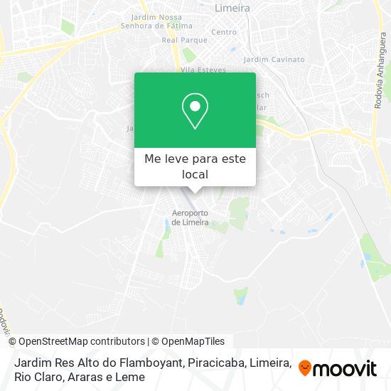 Jardim Res Alto do Flamboyant mapa