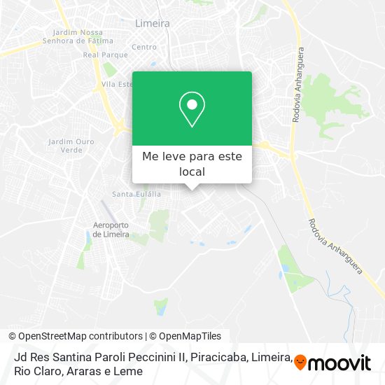 Jd Res Santina Paroli Peccinini II mapa