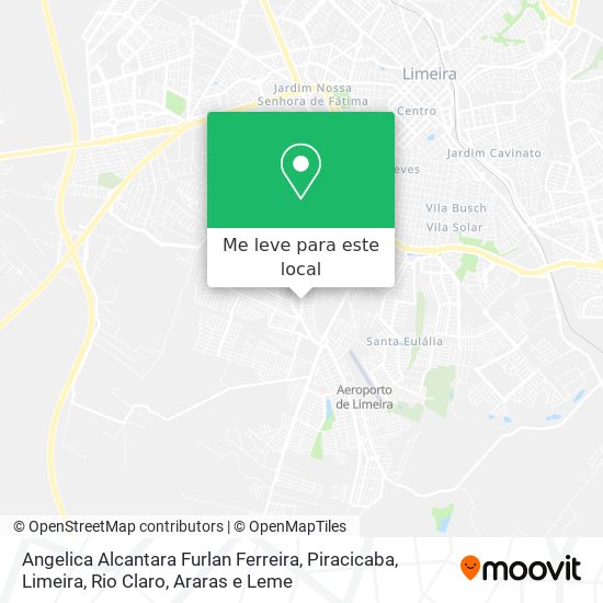 Angelica Alcantara Furlan Ferreira mapa