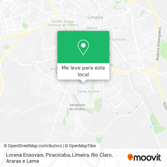 Lorena Enxovais mapa