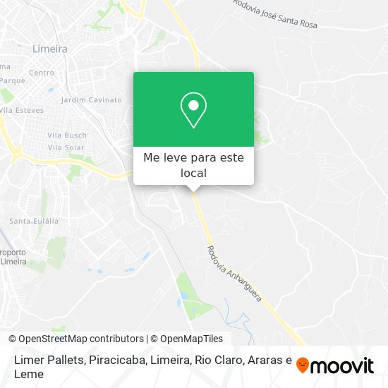 Limer Pallets mapa