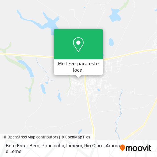Bem Estar Bem mapa