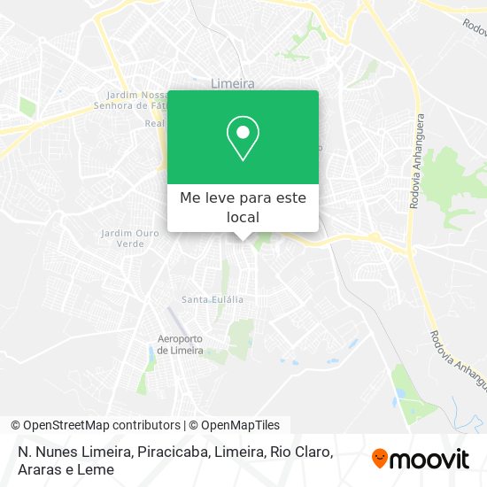 N. Nunes Limeira mapa