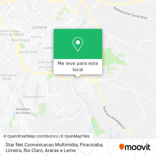 Star Net Comunicacao Multimidia mapa