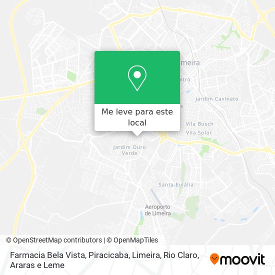 Farmacia Bela Vista mapa