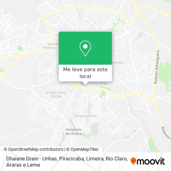 Dhaiane Drein - Unhas mapa