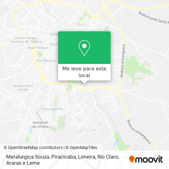 Metalurgica Souza mapa