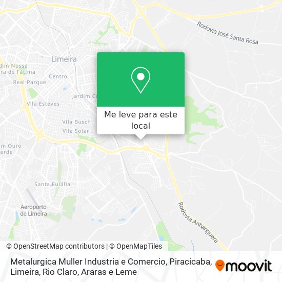 Metalurgica Muller Industria e Comercio mapa