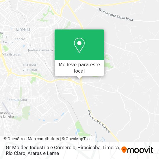 Gr Moldes Industria e Comercio mapa