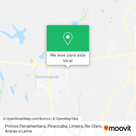 Primos Ferramentaria mapa