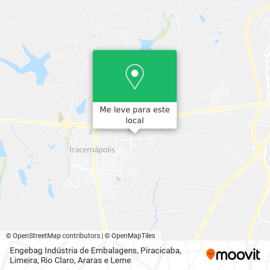 Engebag Indústria de Embalagens mapa