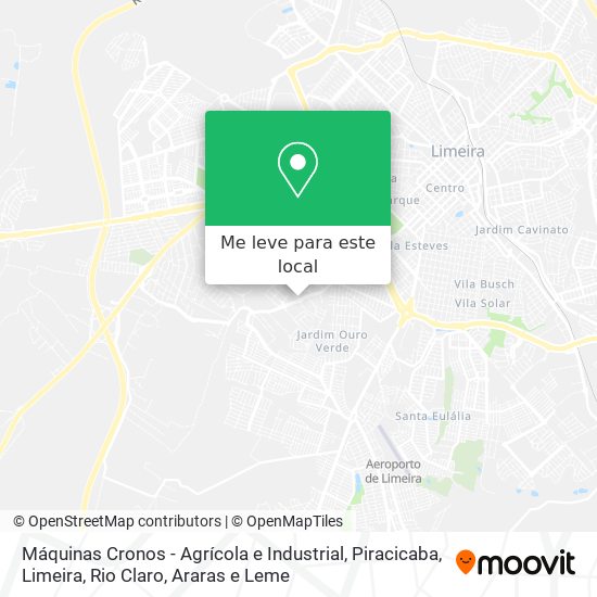 Máquinas Cronos - Agrícola e Industrial mapa