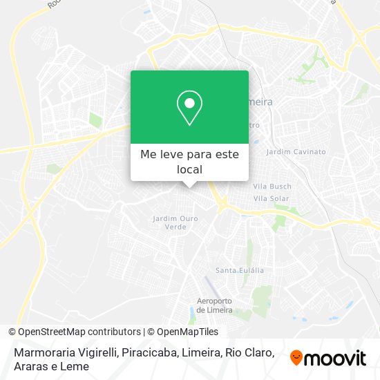 Marmoraria Vigirelli mapa