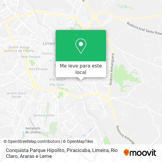 Conquista Parque Hipolito mapa