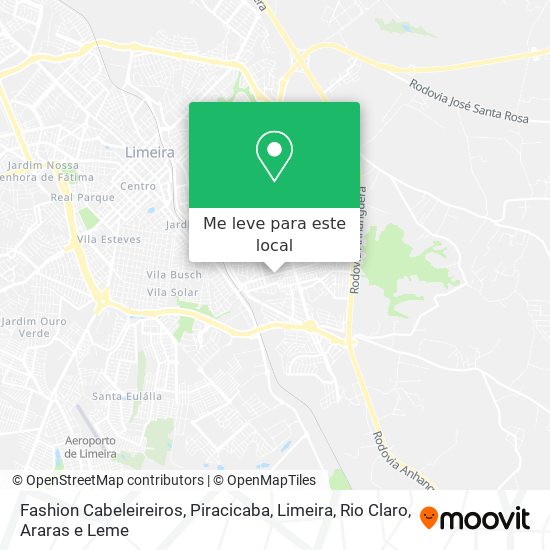 Fashion Cabeleireiros mapa