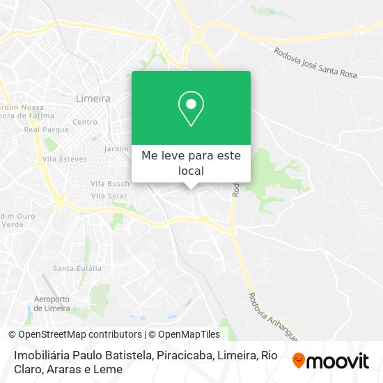 Imobiliária Paulo Batistela mapa