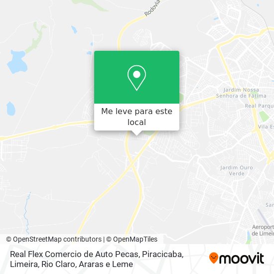 Real Flex Comercio de Auto Pecas mapa