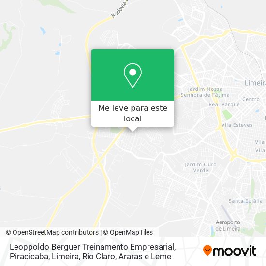 Leoppoldo Berguer Treinamento Empresarial mapa