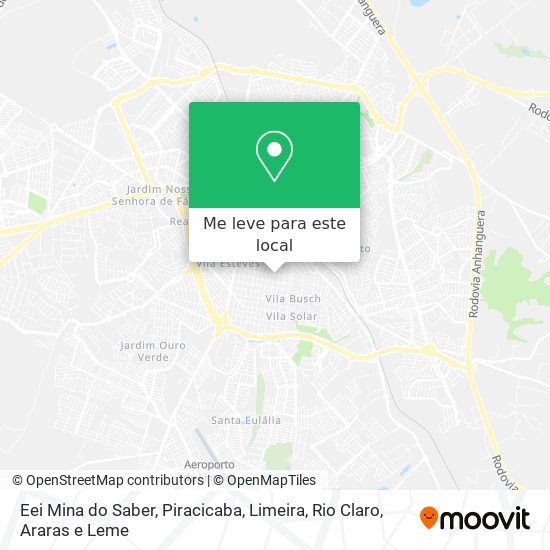 Eei Mina do Saber mapa