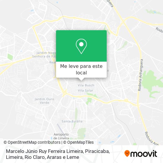 Marcelo Júnio Ruy Ferreira Limeira mapa
