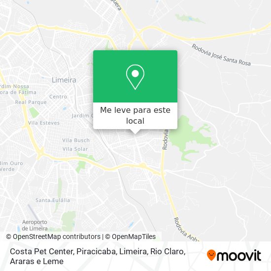 Costa Pet Center mapa