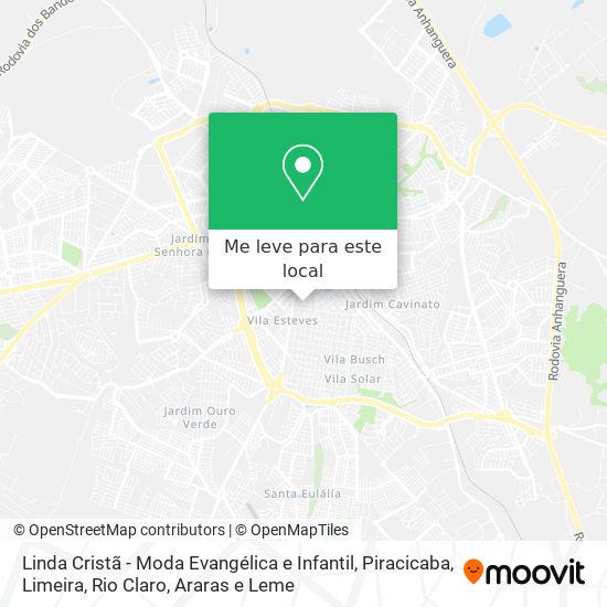 Linda Cristã - Moda Evangélica e Infantil mapa