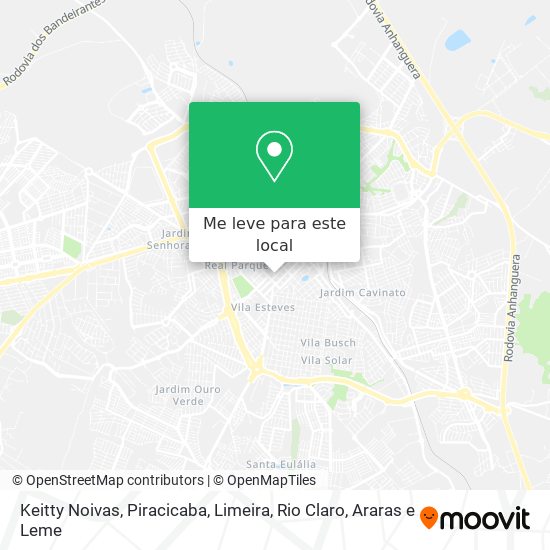 Keitty Noivas mapa