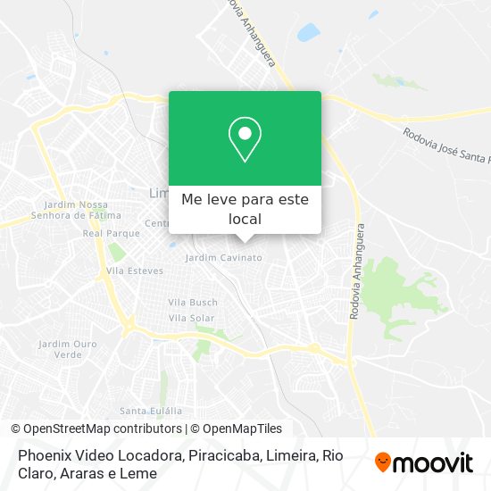 Phoenix Video Locadora mapa