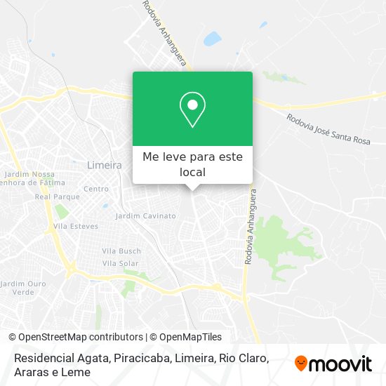 Residencial Agata mapa